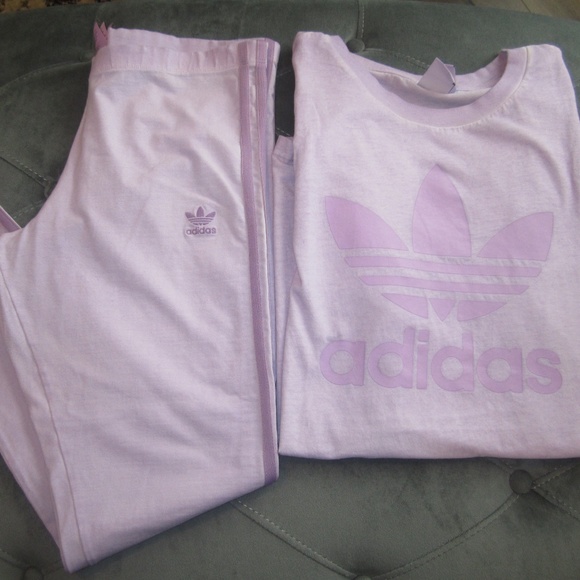 adidas Pants - 3 PIECE ADIDAS OUTFIT! LAVENDER